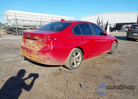 2015 BMW 328I из США, поврежденный, VIN WBA3A5G50FNS87535